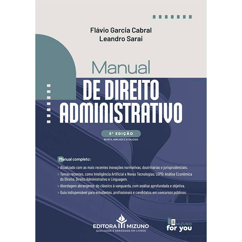 Manual de Direito Administrativo 5 ed. | Flávio Cabral