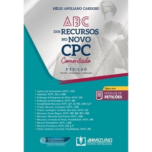 ABC dos Recursos no Novo CPC Comentado 3ª Edição
