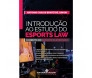 livro de introdução ao estudo do esports law de capa preta com escritas em branco e rosa parte frontal