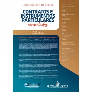 capa do livro Contratos e Instrumentos Particulares Comentados - 4ª Edição de frente