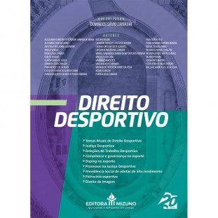 capa do livro"Direito Desportivo (Default)de frente 