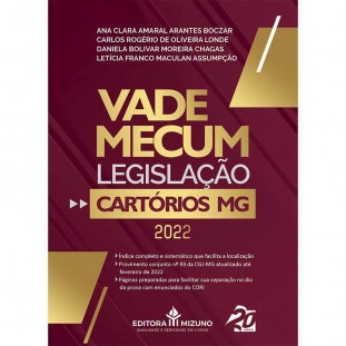 Vade Mecum - Legislação – Cartórios/MG