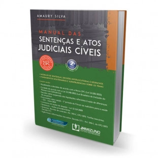 Manual das Sentenças e Atos Judiciais Cíveis 