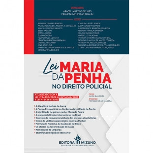 capa do livro A Lei Maria da Penha no Direito Policial de frente 