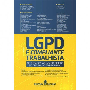 capa do livro LGPD e Compliance Trabalhista