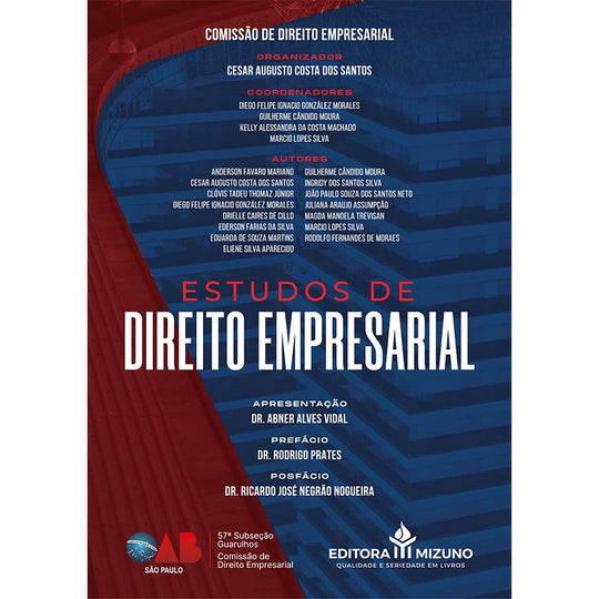 Estudos de Direito Empresarial editoramizuno
