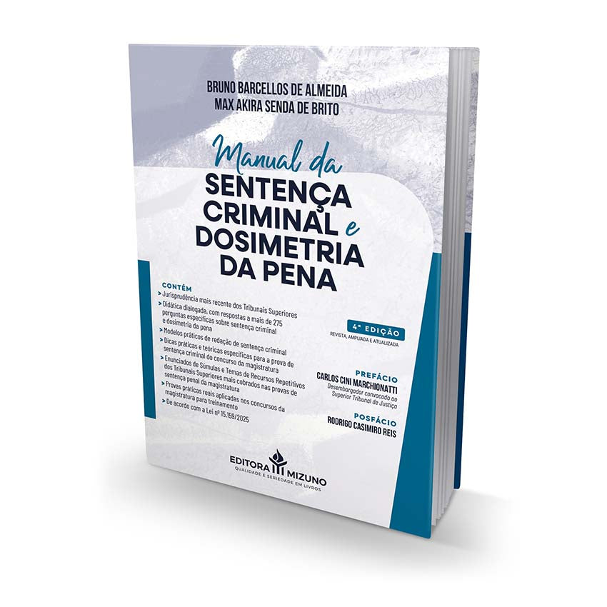 Manual da Sentença Criminal e Dosimetria da Pena 2026
