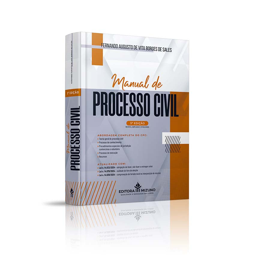 Livro Manual de Processo Civil - 3ª Edição (2025)