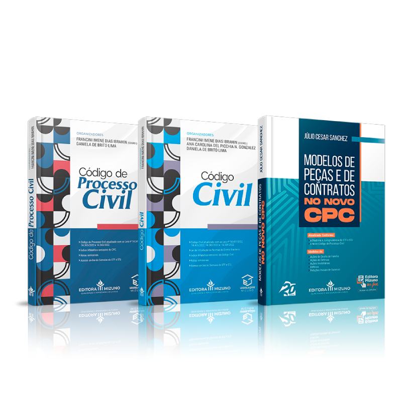Código de Processo Civil + Peças do NCPC editoramizuno