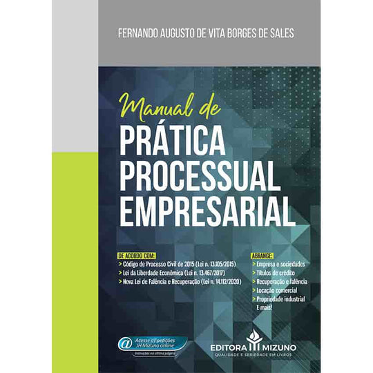 Manual de Prática Processual Empresarial editoramizuno