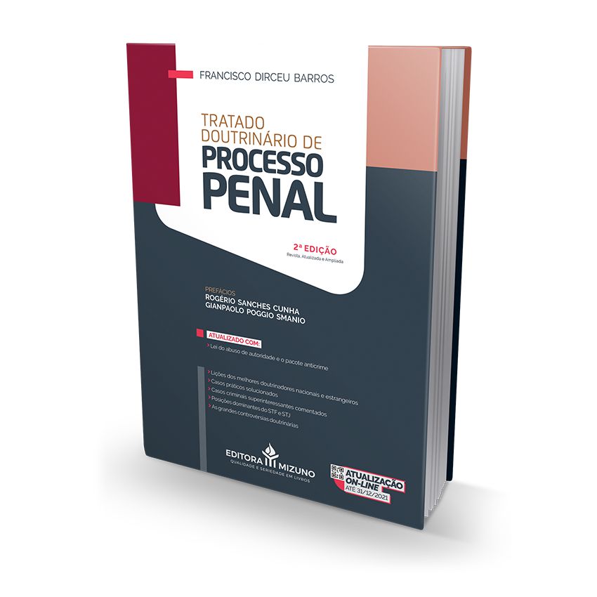 Tratado Doutrinário de Processo Penal - 2ª Edição editoramizuno