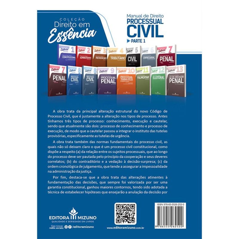 Direito Processual Civil - Série Manuais - Casa do Direito