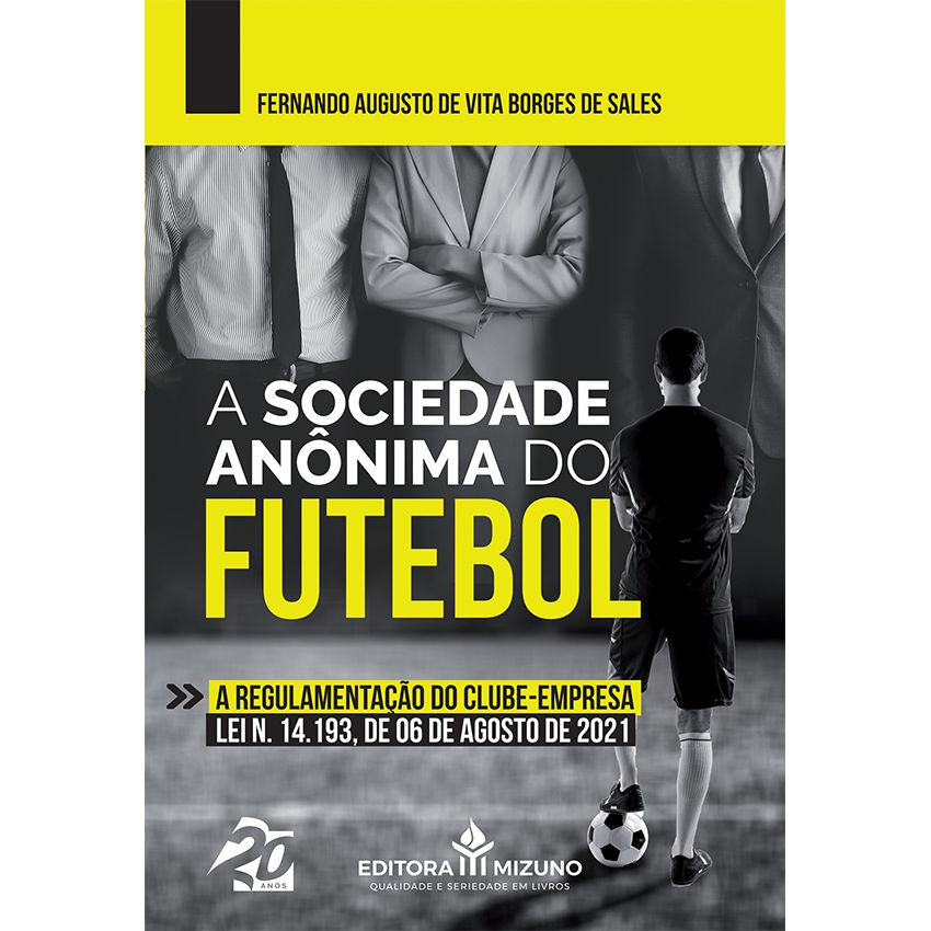 Livro Sociedade Anônima do Futebol SAF