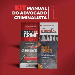 Kit Manual do Advogado Criminalista 01