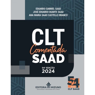 CLT Comentada SAAD 54ª edição (2024)  