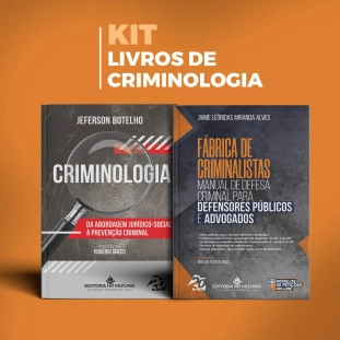 Kit Livros de Criminologia