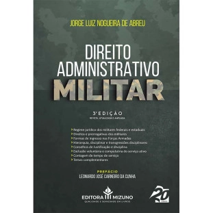 Direito Administrativo Militar 3ª edição