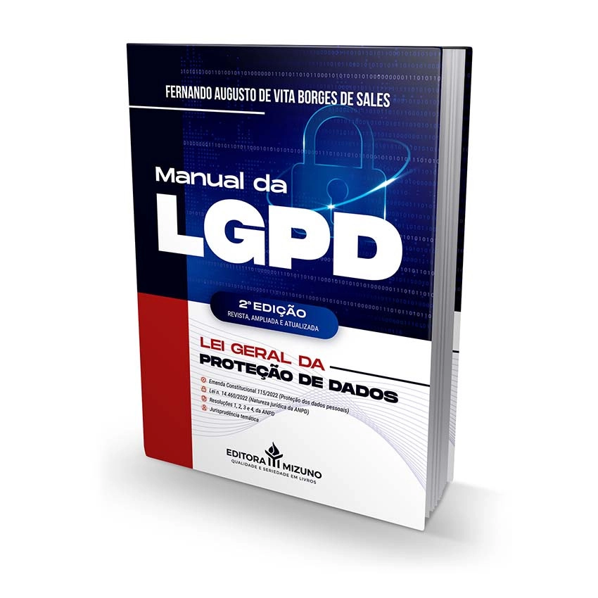 Manual da LGPD 2ª edição  Lei Geral da Proteção de Dados