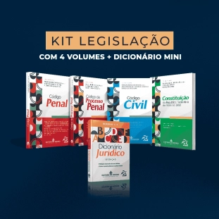 Kit Legislação Mizuno com 4 volumes + Dicionário Jurídico