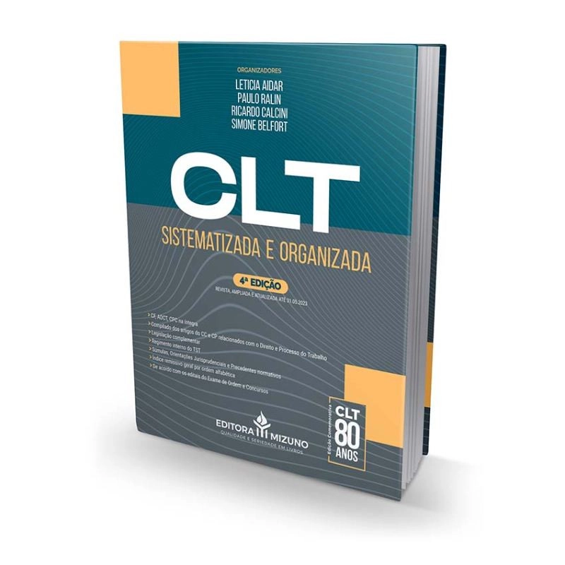CLT Sistematizada e Organizada - 4ª edição