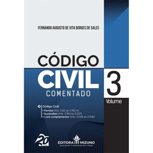 Código Civil Comentado - Volume 3 capa