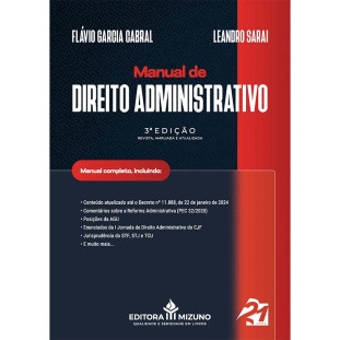 Manual de Direito Administrativo 3ª edição (2024)  