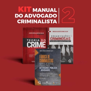 Kit Manual do Advogado Criminalista 02